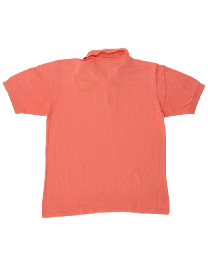 Camisa polo masculina DIADORA grande algodão rosa