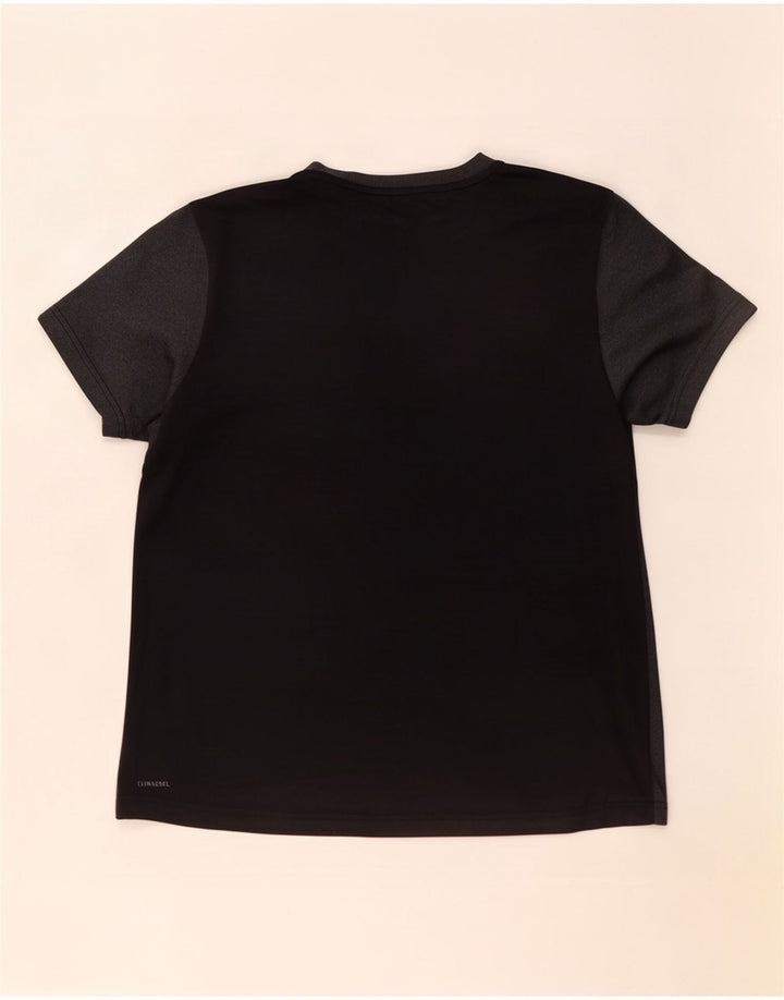 Camiseta feminina Adidas Climacool Top grande cinza poliéster