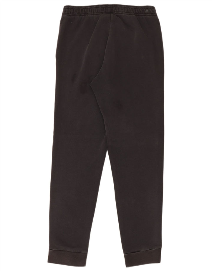 Calça de treino masculina Adidas Joggers pequeno algodão listrado cinza