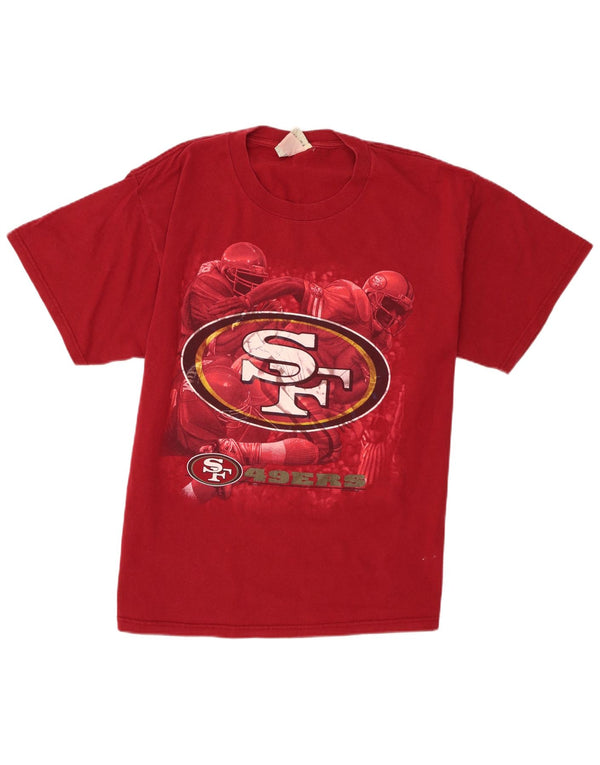 Camiseta masculina Lee San Francisco 49ers com estampa gráfica XL marrom