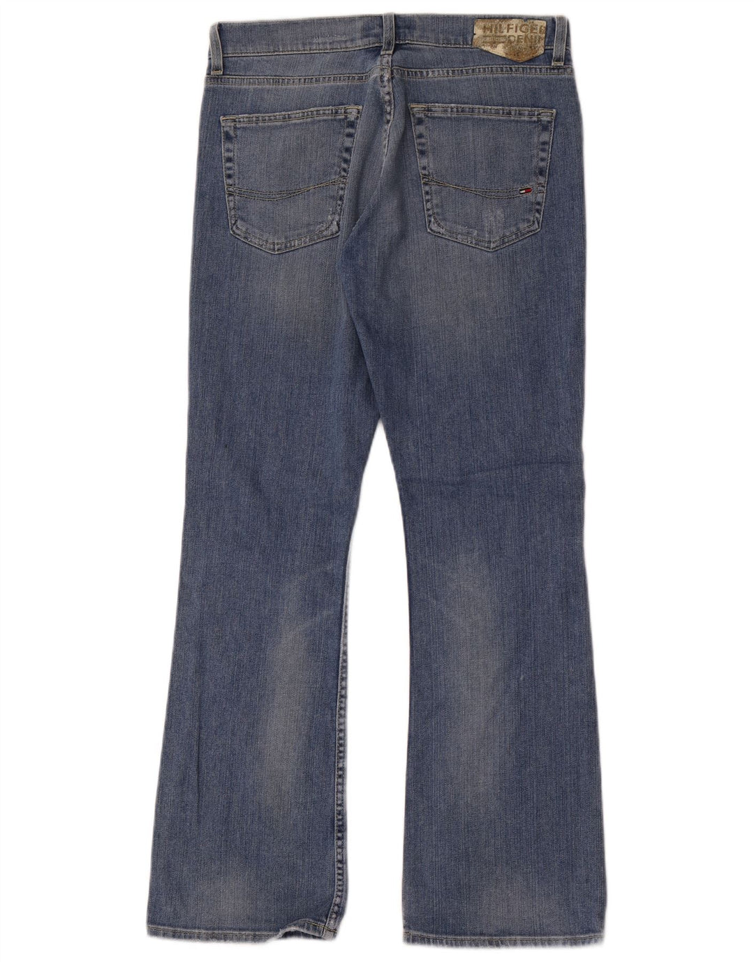 Jeans feminino Tommy Hilfiger queimado W31 L30 azul algodão