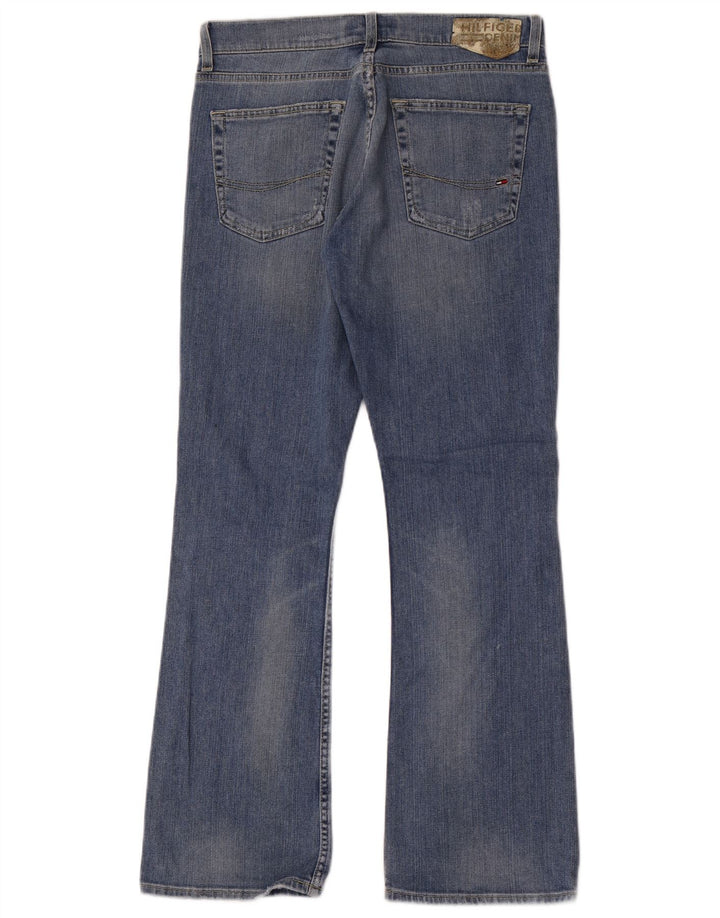 Jeans feminino Tommy Hilfiger queimado W31 L30 azul algodão