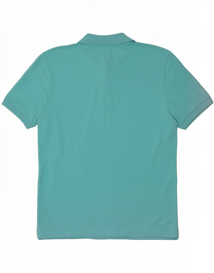 Camisa polo masculina Kappa XL algodão turquesa