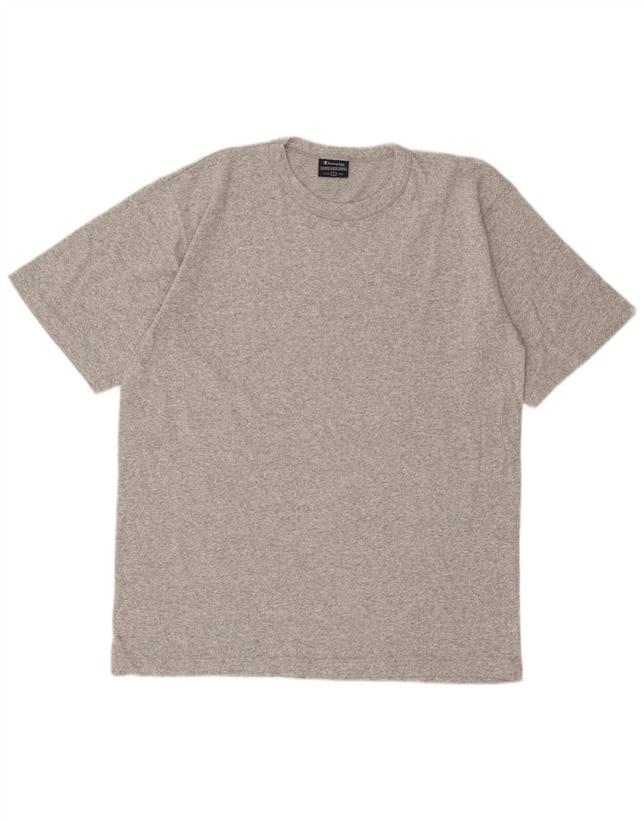 Camiseta masculina Champion grande cinza
