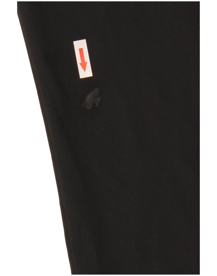 Adidas Mens Slim Chino Calças W38 L32 Poliéster Preto