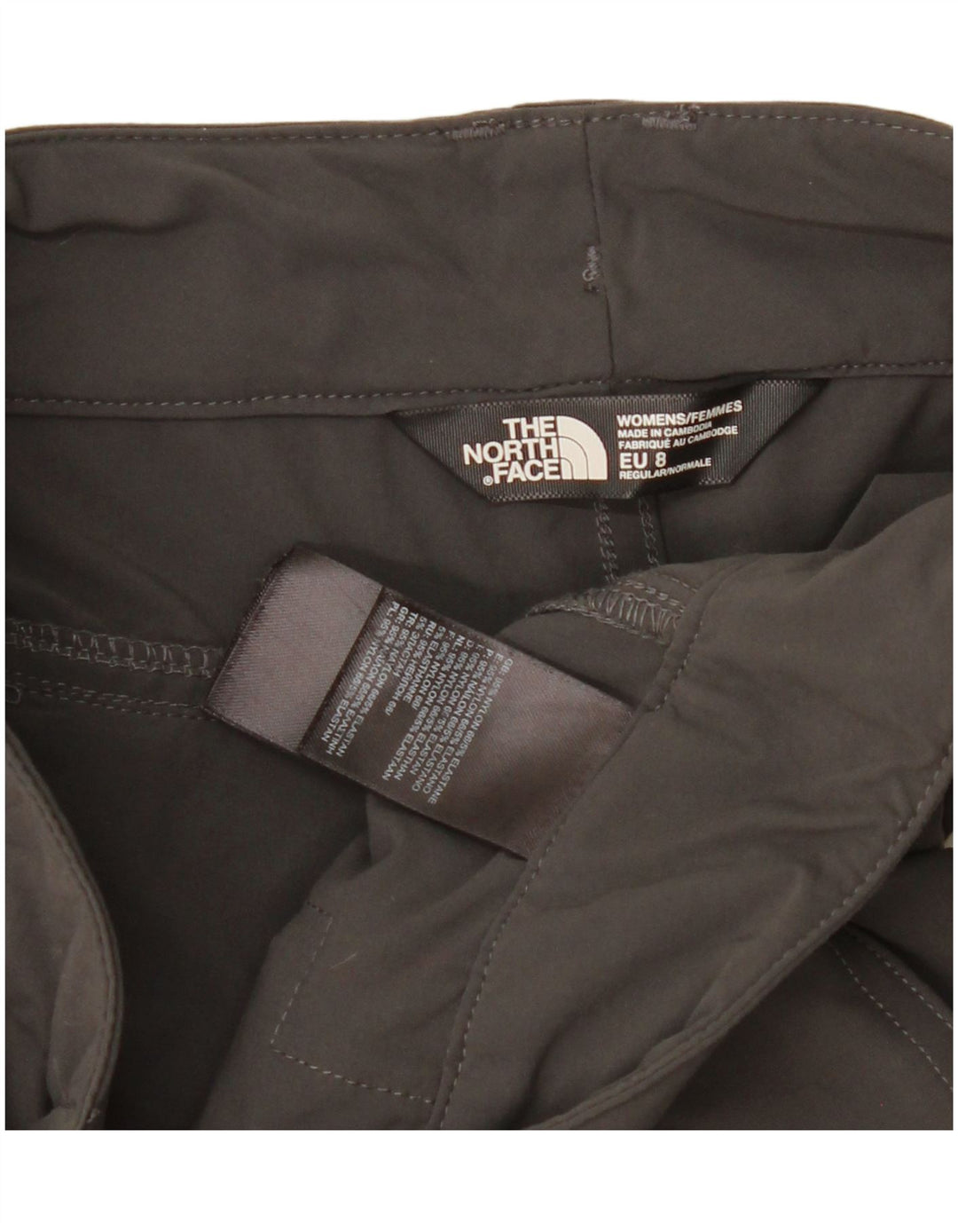 Shorts cargo feminino The North Face W32 grande cinza nylon