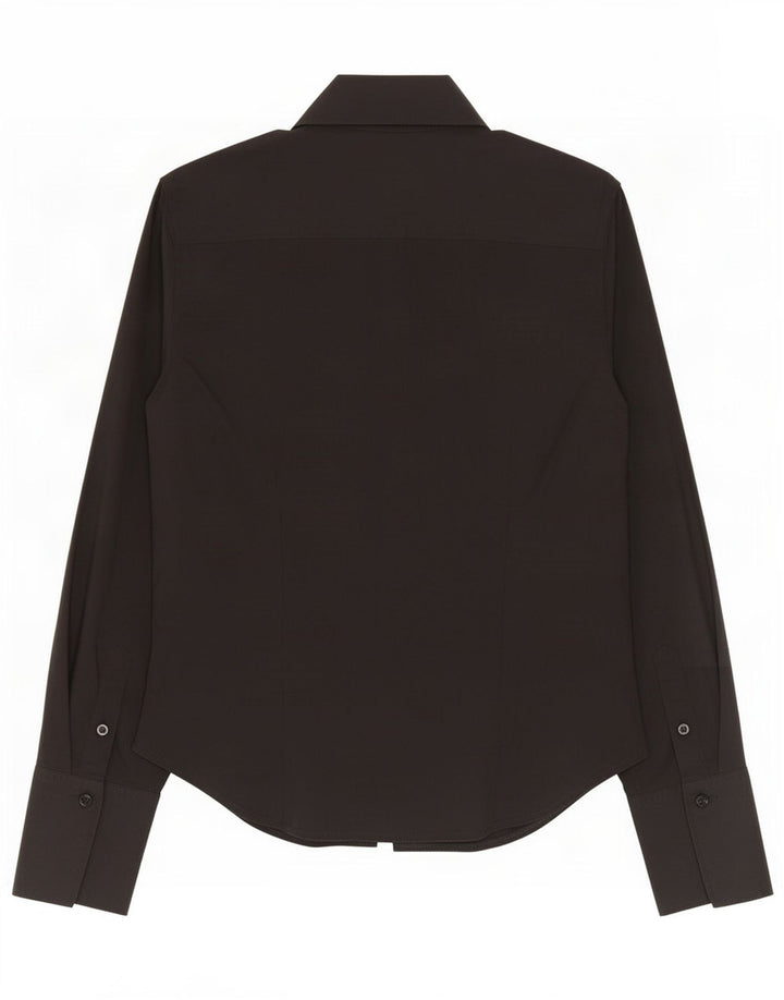 Camisa feminina Benetton UK 16 grande preta