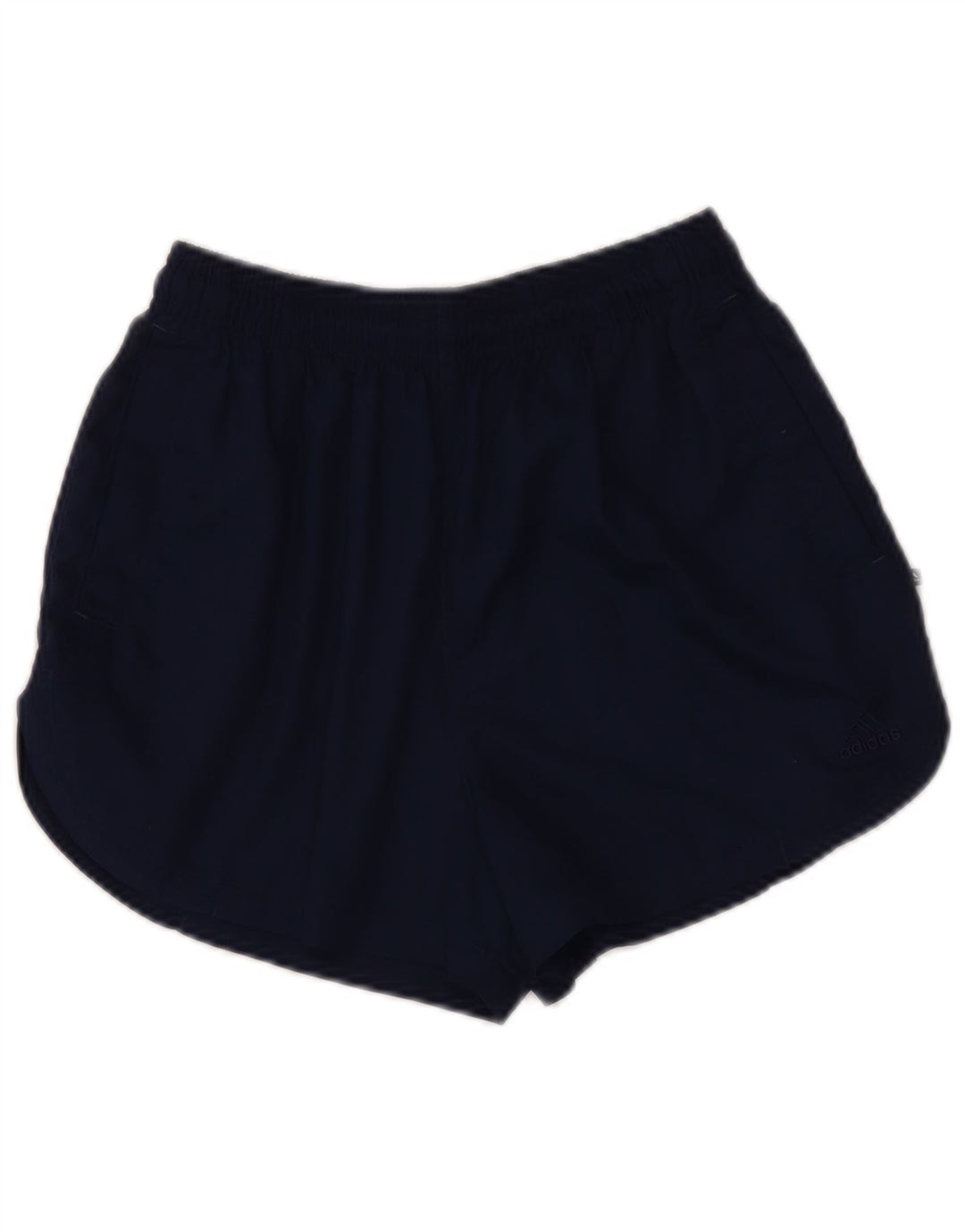 Shorts esportivos femininos Adidas UK 12 poliéster azul marinho médio