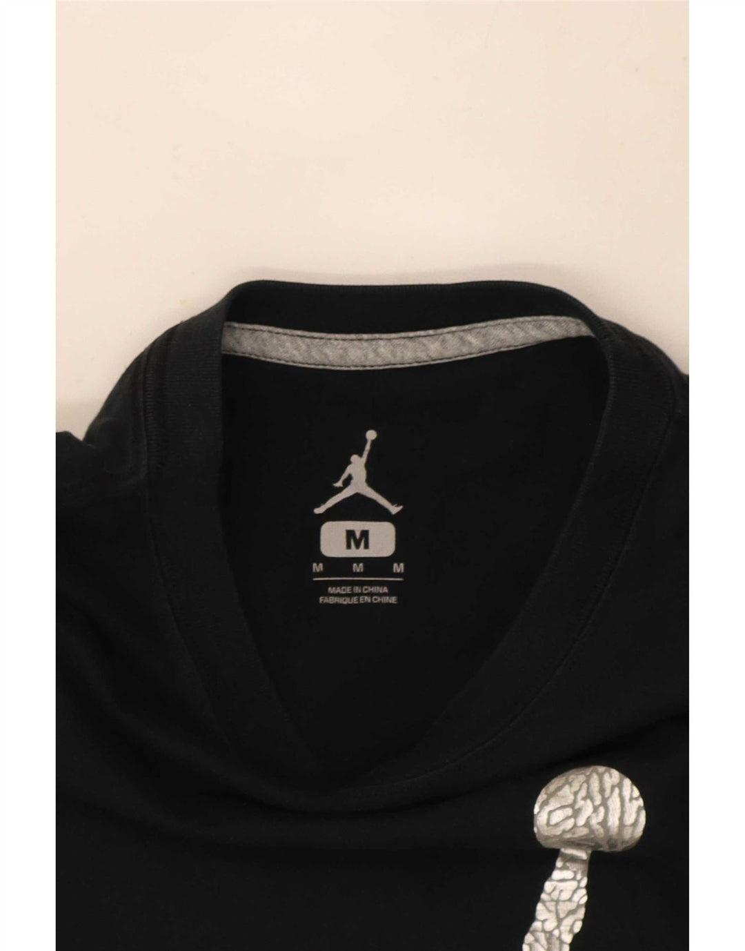 Camiseta Jordan Masculina Graphic Top Médio Preto