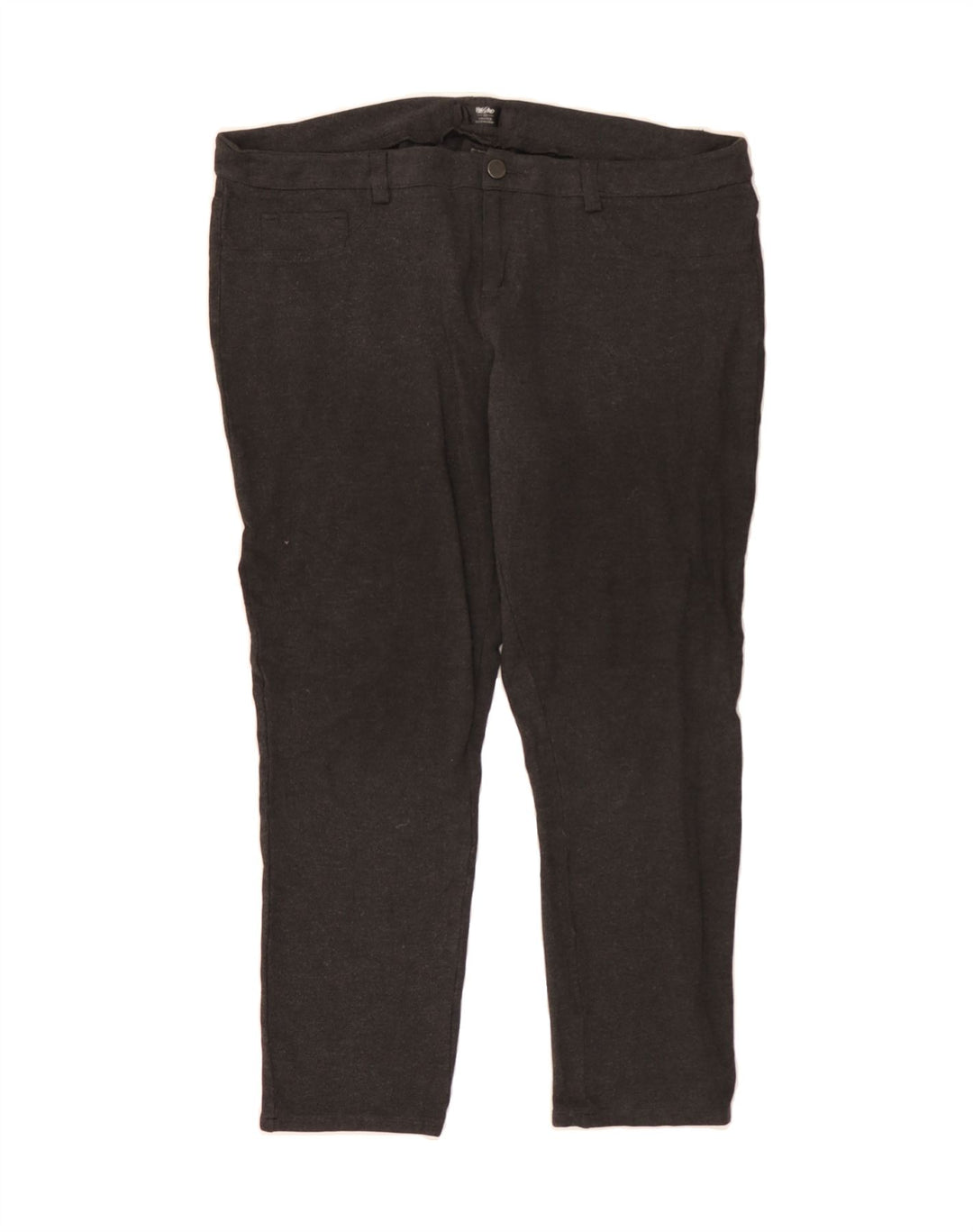 MOSSIMO Womens Slim Casual Trousers US 16 2XL W38 L27 Grey Rayon Vintage Mossimo and Second-Hand Mossimo from Messina Hembry 