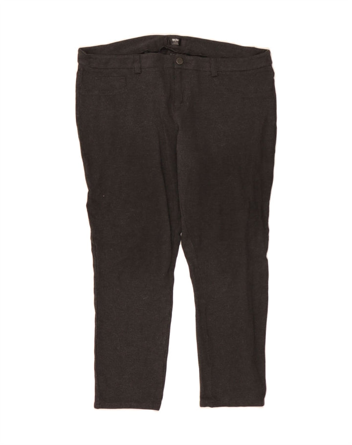 MOSSIMO Womens Slim Casual Trousers US 16 2XL W38 L27 Grey Rayon Vintage Mossimo and Second-Hand Mossimo from Messina Hembry 
