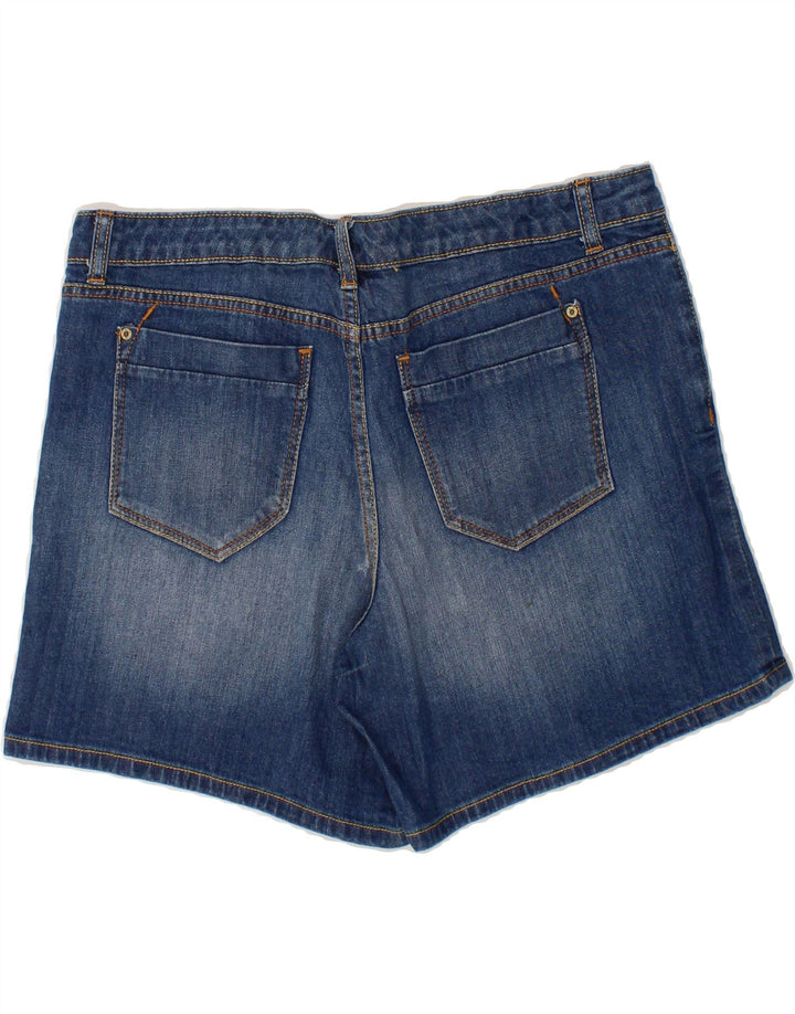 MOSSIMO Womens Denim Shorts US 12 Large W34 Blue Cotton Vintage Mossimo and Second-Hand Mossimo from Messina Hembry 
