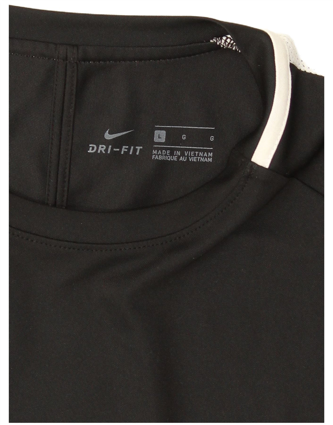 Camiseta masculina Nike Dri Fit Top grande bloco colorido preto