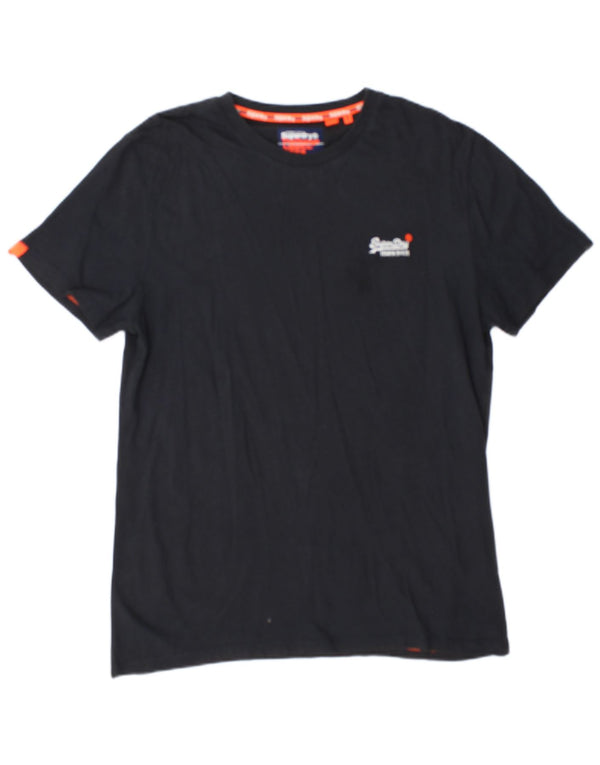 Camiseta masculina Superdry Top XL algodão preto