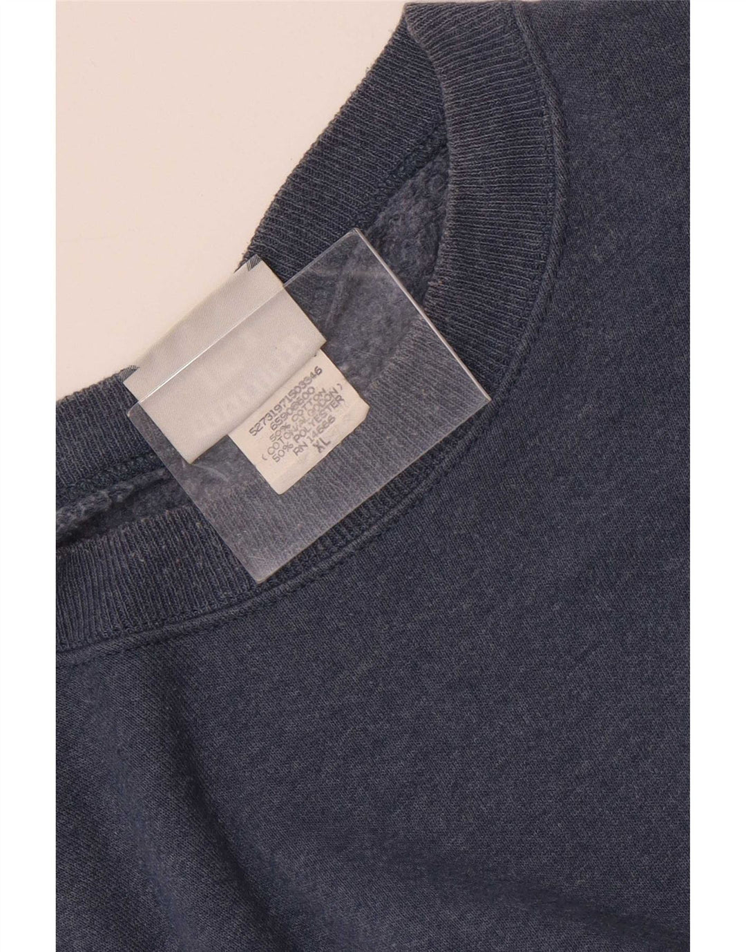 Lee moletom masculino jumper XL algodão azul