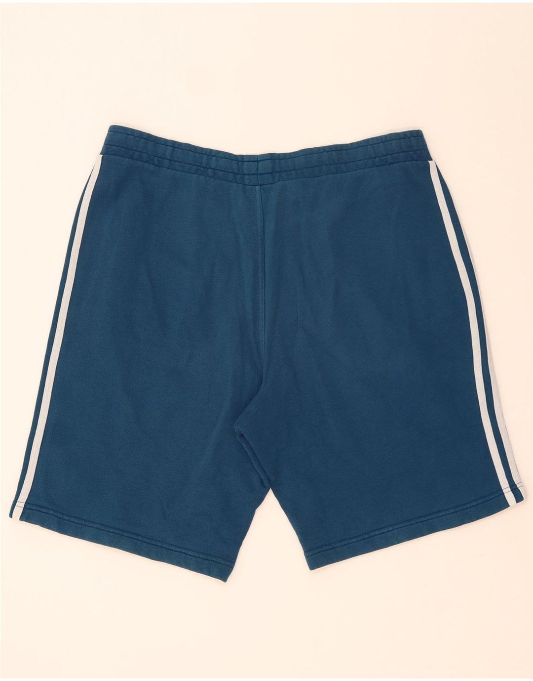 Shorts esportivos masculinos Adidas grande algodão azul