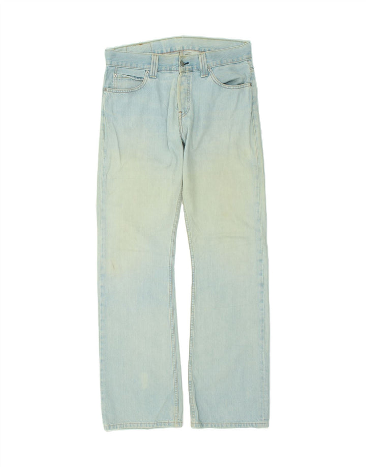 LEVI'S Masculino 512 Bootcut Jeans W33 L34 Azul Algodão