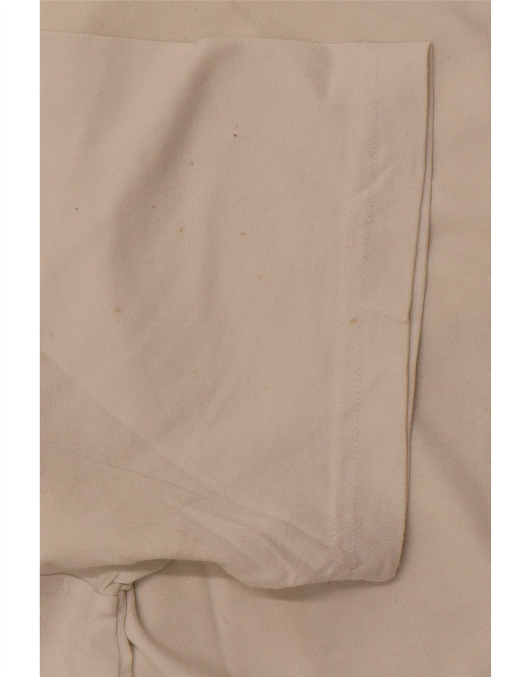 ADIDAS Mens Graphic T-Shirt Top Grande Algodão Branco