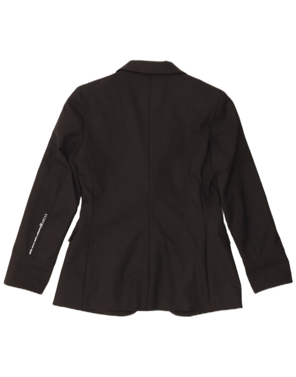 Jaqueta Blazer Feminina Seventy com 1 Botão Reino Unido 14 Médio Preto