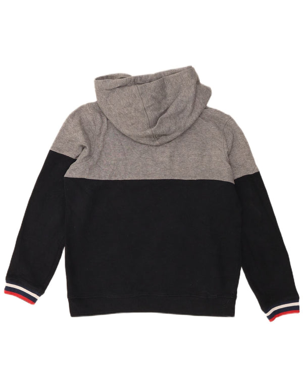 Tommy Hilfiger Meninos moletom com capuz gráfico 13-14 anos médio azul marinho