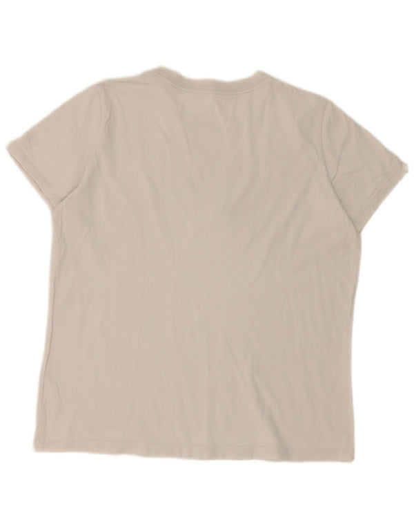 Nike Mens Graphic T-Shirt Top Large White Cotton