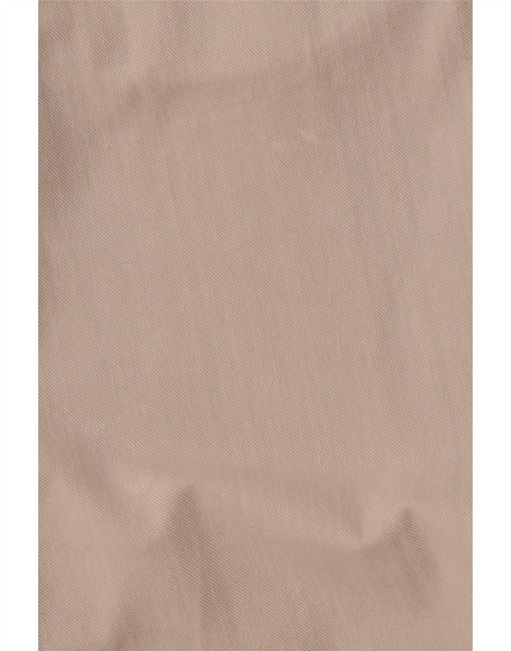 Calça feminina reta casual TRUSSARDI W38 L29 bege