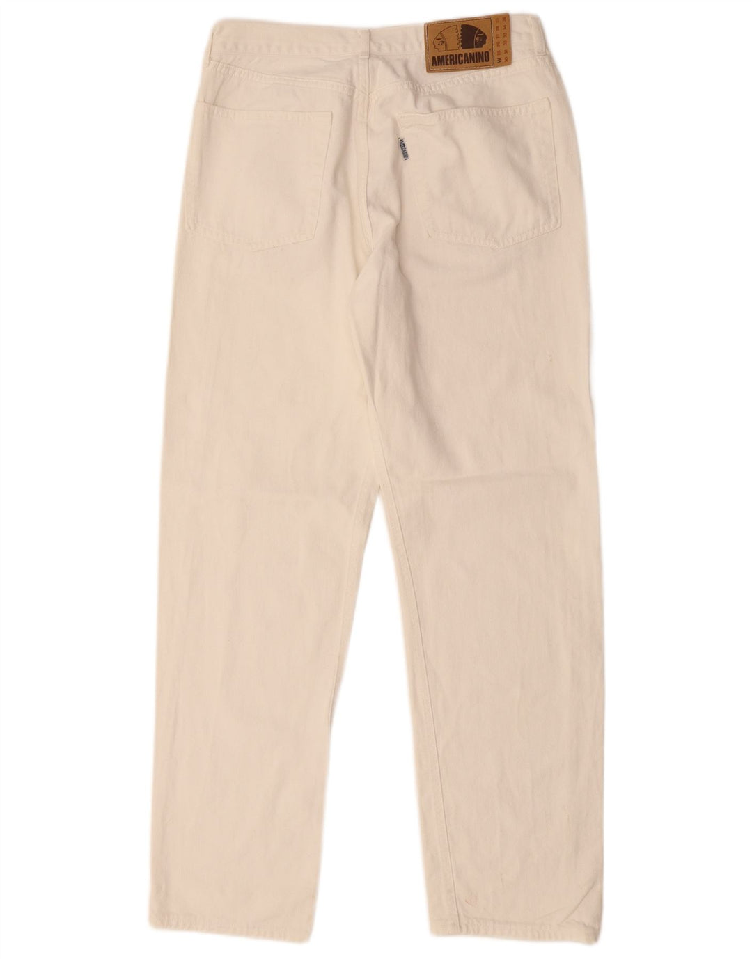 Calça jeans reta masculina Americanino W30 L30 branca