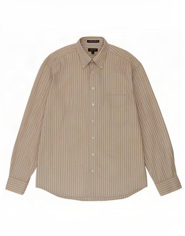 Gant Mens Regular Fit Shirt Large Multicoloured Striped Cotton