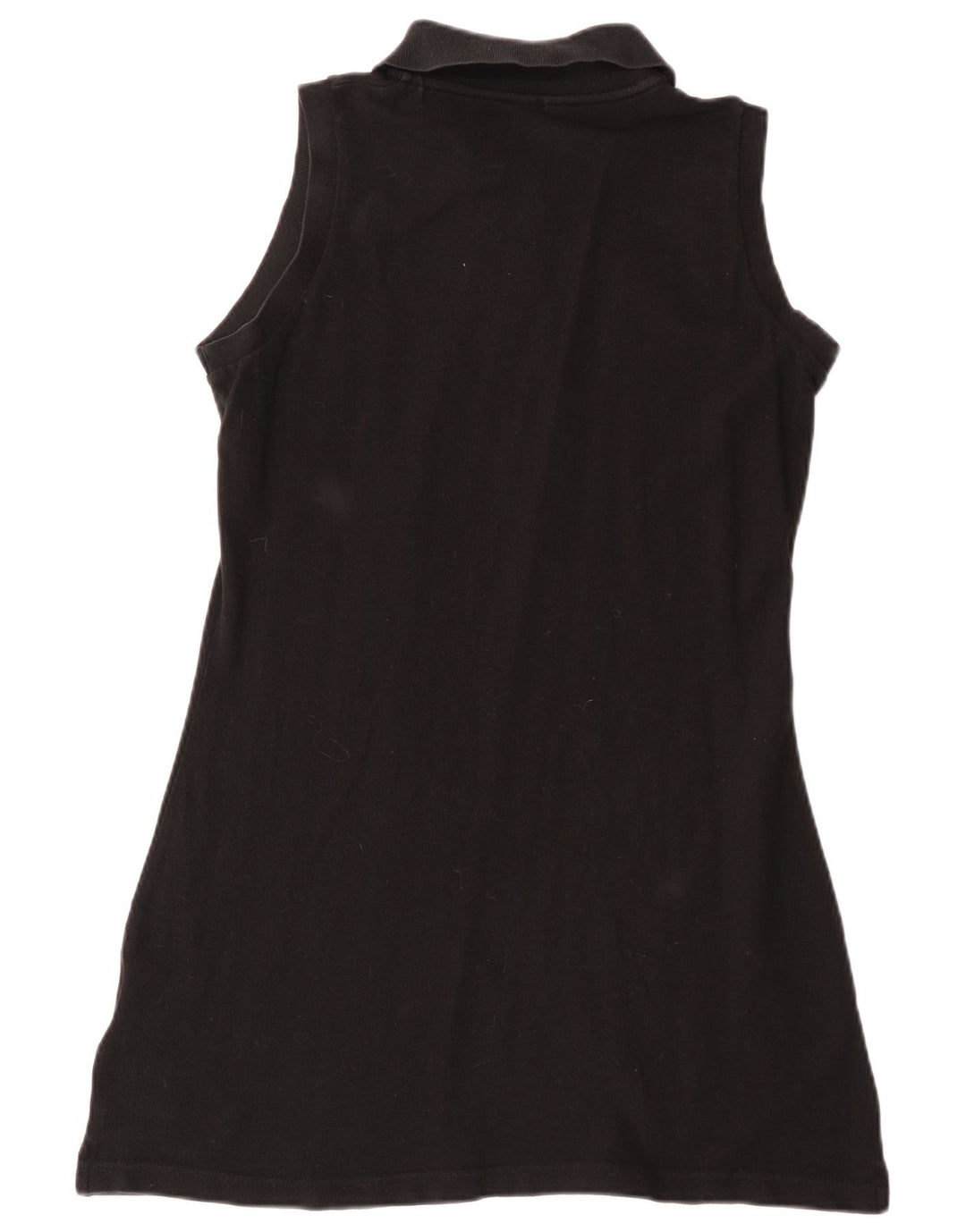 CHAMPION Vestido polo feminino sem mangas UK 16 grande preto