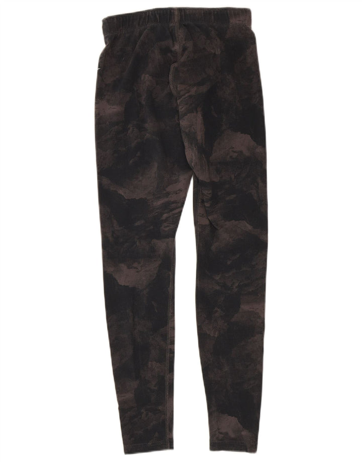 Leggings Nike Femininas Graphic UK 8 Pequenas Pretas Tie Dye