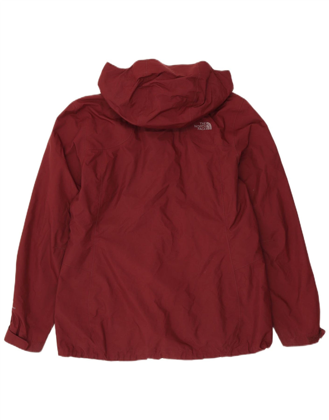 Jaqueta de chuva feminina com capuz grande THE NORTH FACE Reino Unido 18 XL marrom nylon