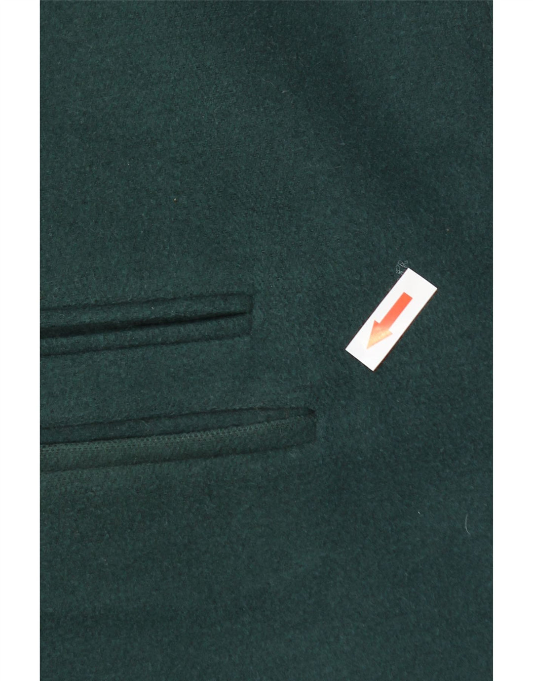 Sobretudo feminino Topshop UK 8 poliéster verde pequeno