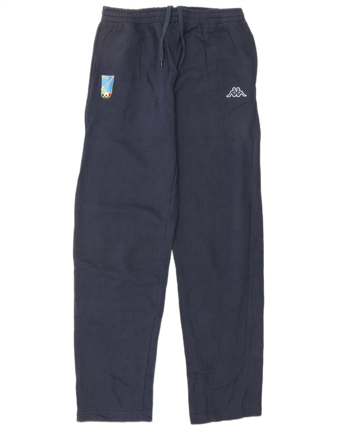 Calça de treino masculina KAPPA grande algodão azul marinho