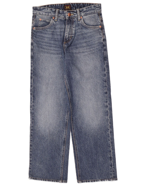 Lee Mens Rider Classic Fit Jeans retos W25 L27 algodão azul