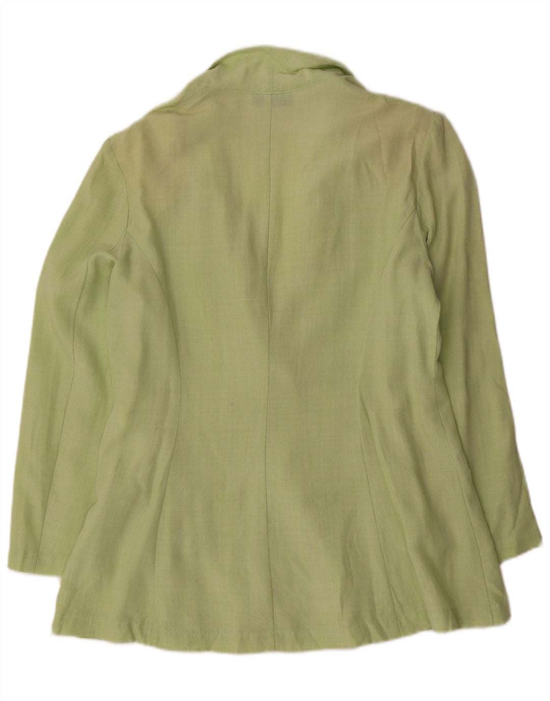 Jaqueta Blazer Feminina Coveri com 1 Botão IT 44 Viscose Verde Médio