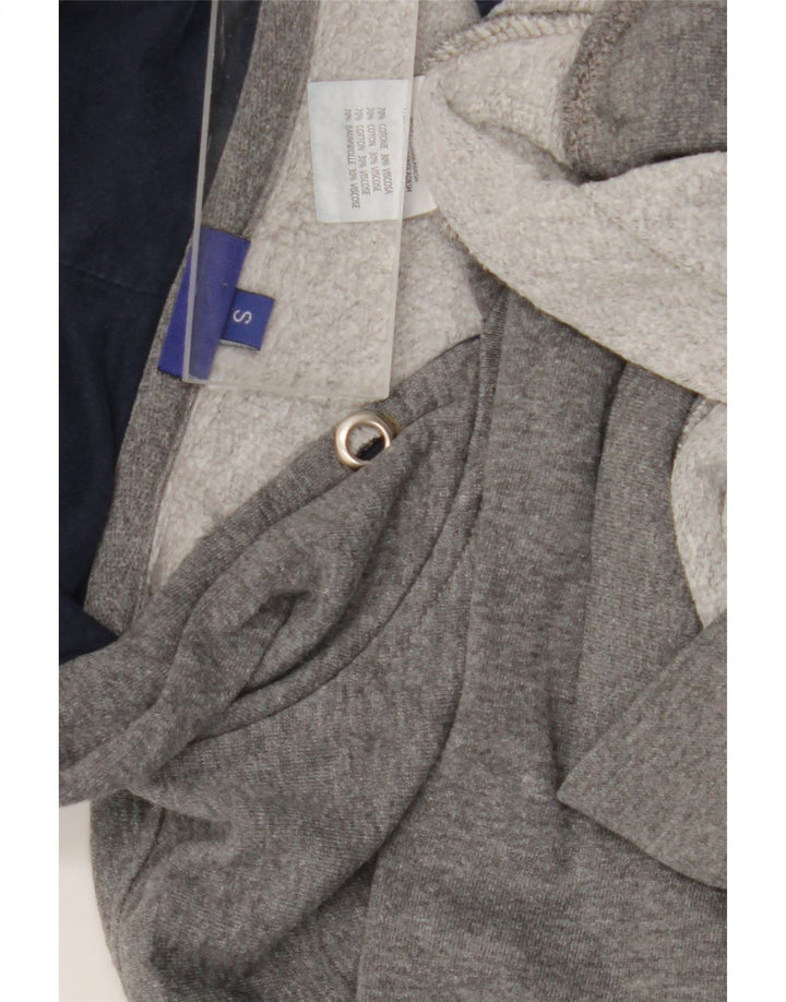 Asics Mens Graphic Hoodie Jumper Pequeno Algodão Cinza