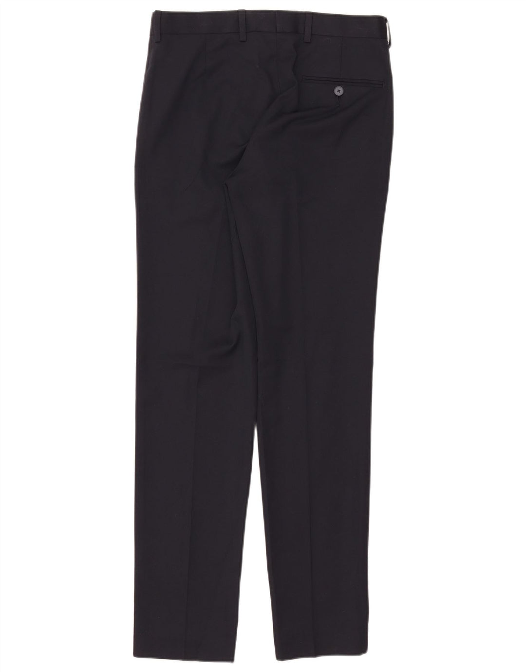 Calça skinny masculina Marks & Spencer W30 L31 poliéster azul marinho