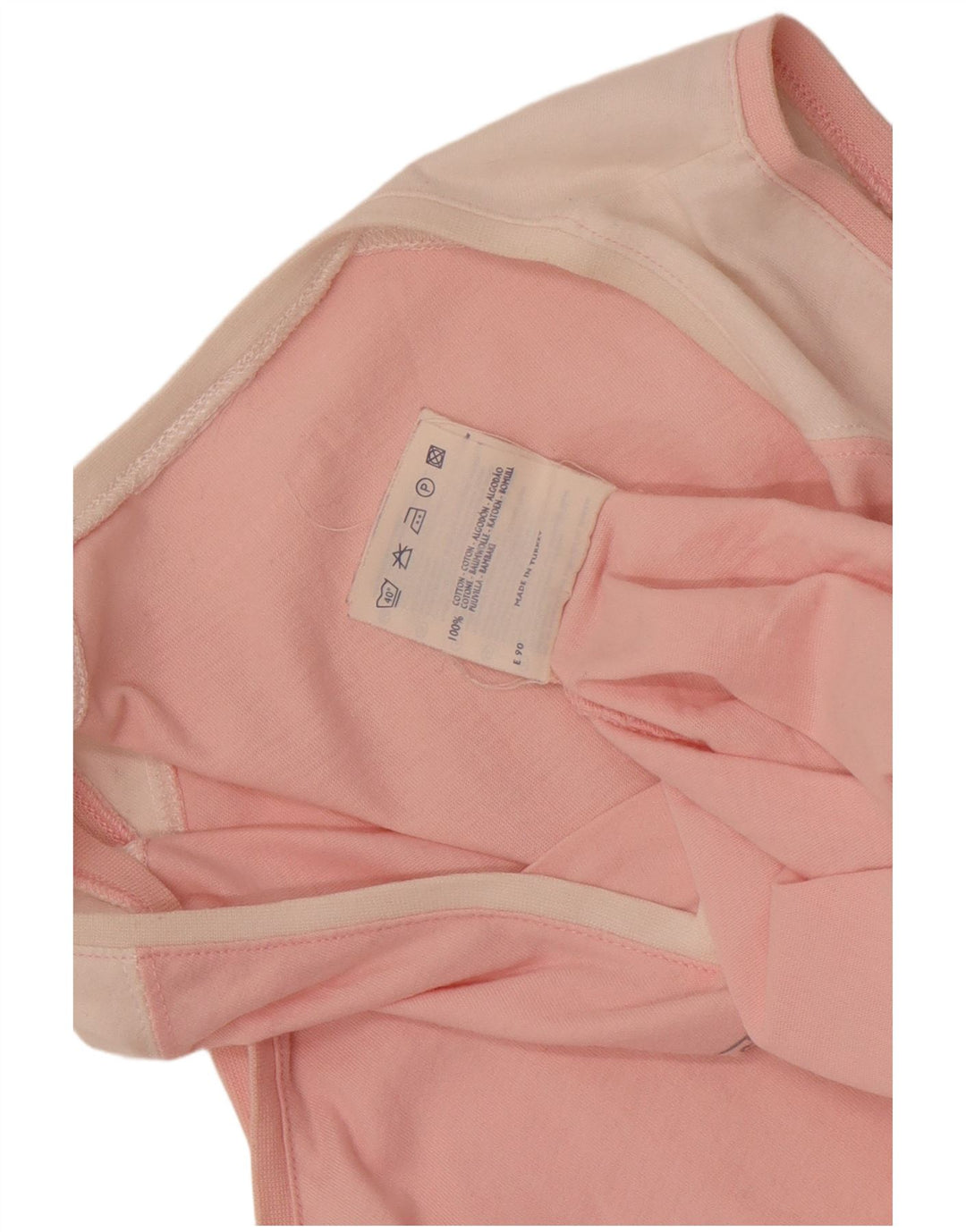 Colete gráfico feminino Champion UK 12 algodão colorblock rosa médio