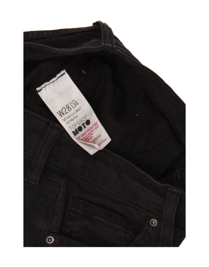 Jeans skinny feminino Topshop W28 L29 poliéster preto