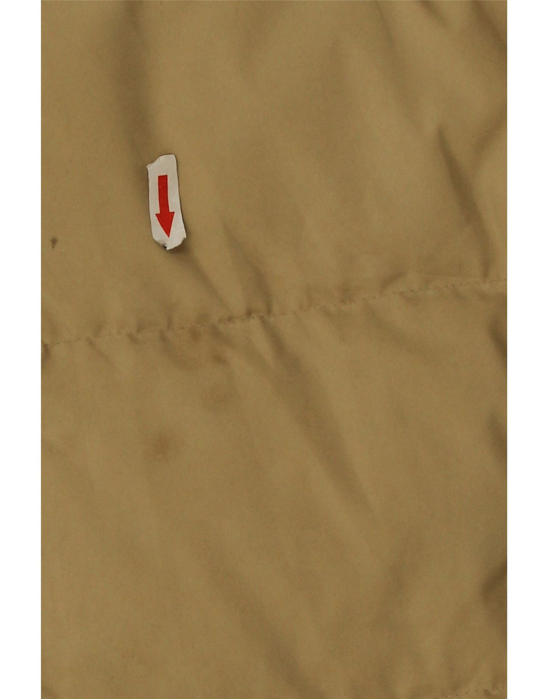 Jaqueta acolchoada masculina Fila UK 42 XL poliéster bege