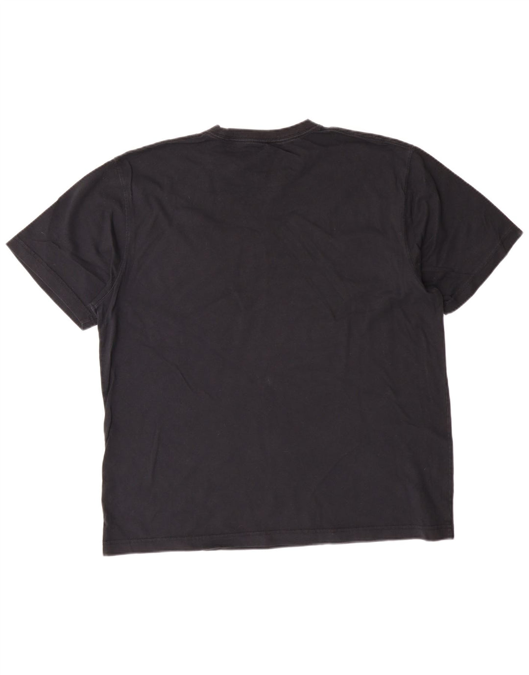 L.L.Bean Camiseta masculina de ajuste tradicional top grande de algodão preto