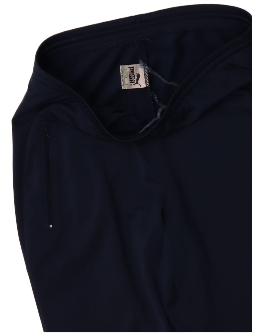 Calça de treino feminina PUMA Joggers UK 4 XS azul poliéster