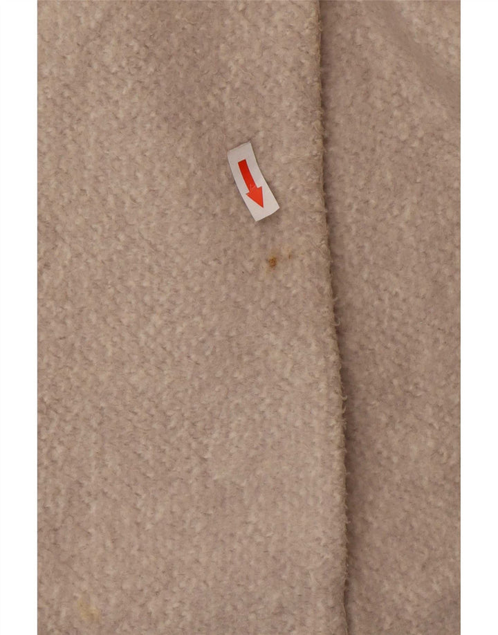 Sobretudo pulôver feminino Zara UK 10 pequeno algodão cinza