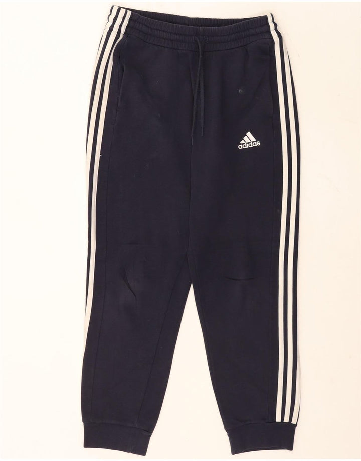 Calça Adidas Masculina Treino Joggers Médio Azul Marinho