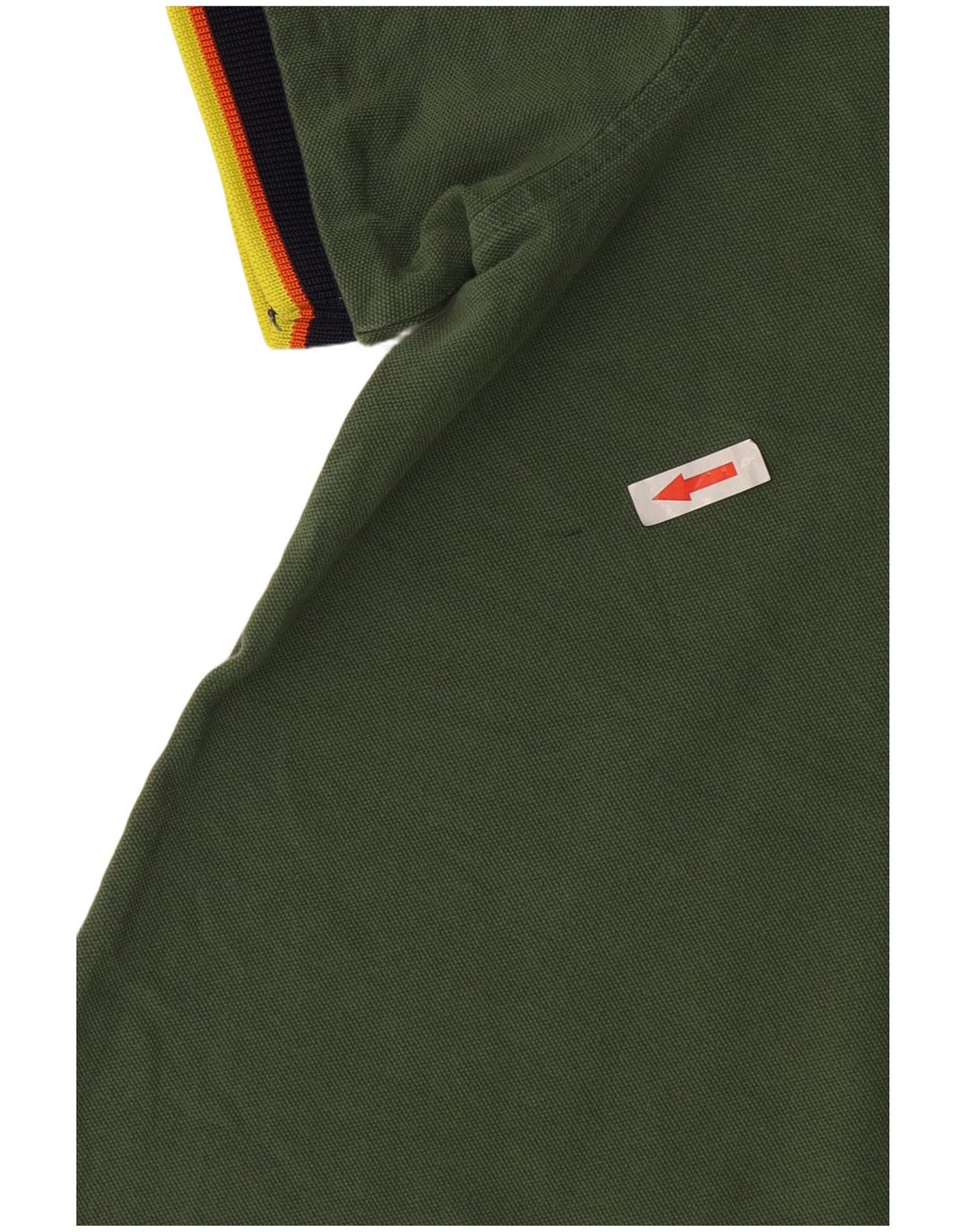 Camisa polo masculina K-Way grande verde