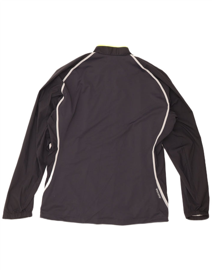 ADIDAS Mens Clima 365 Rain Jacket UK 40 Grande Azul Marinho Poliéster