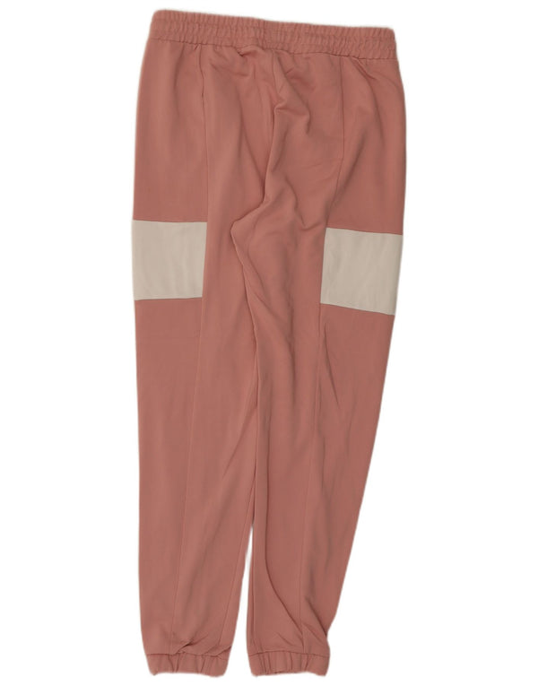 Calça de treino feminina Puma Joggers UK 14 Medium Pink Colourblock