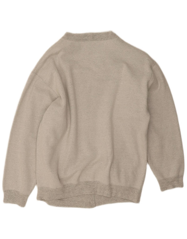 Suéter cardigã masculino North Western XL cinza