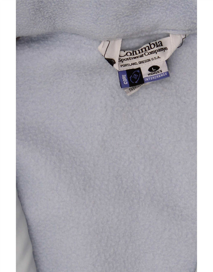 Jaqueta corta-vento feminina Columbia Interchange UK 16 grande branca