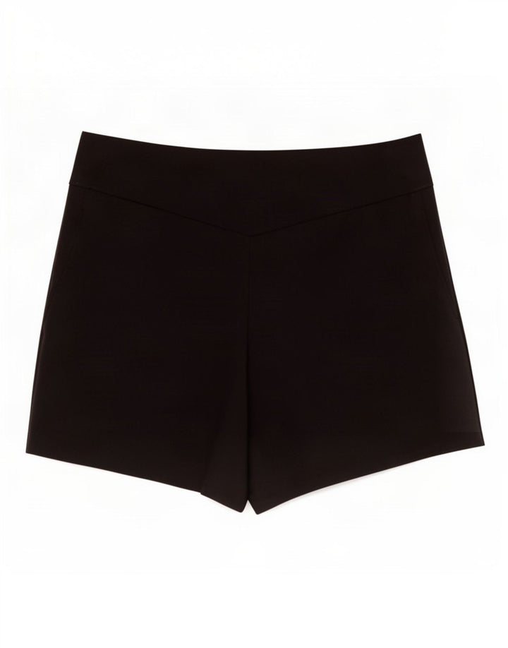 Zara Womens Trafaluc Hot Pants Pequeno W26 Preto